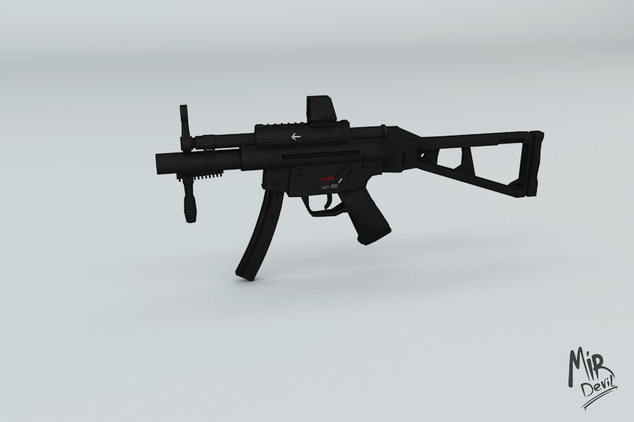 3D модель оружия