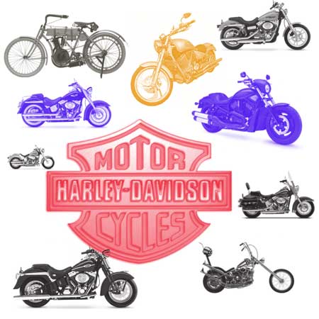 Кисть мотоцикл Харлей Девидсон Harley-Davidson